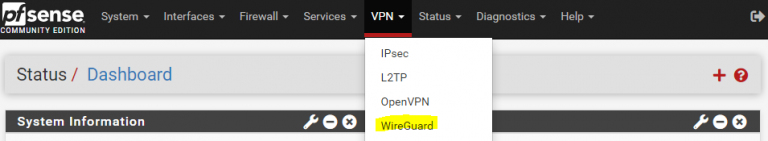 pfsense wireguard